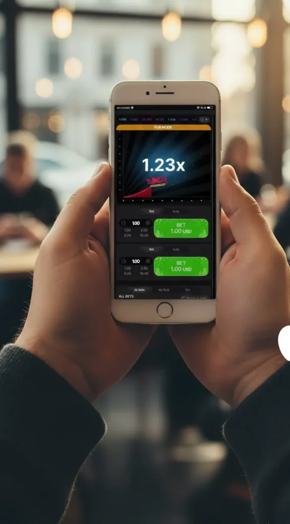 1xbet — accès à aviator sur iPhone