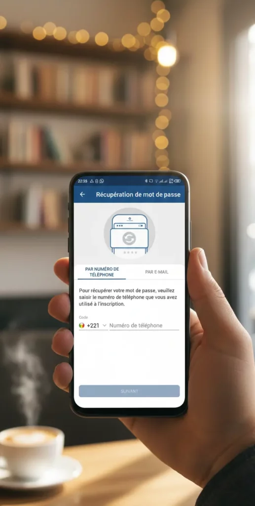 Récupération mot de passe 1xbet login