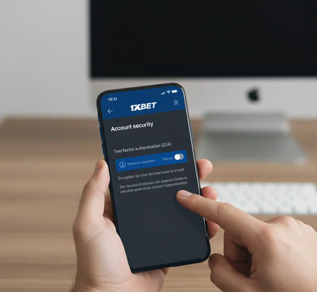 Sécurité du compte 1xbet — 2FA et chiffrement