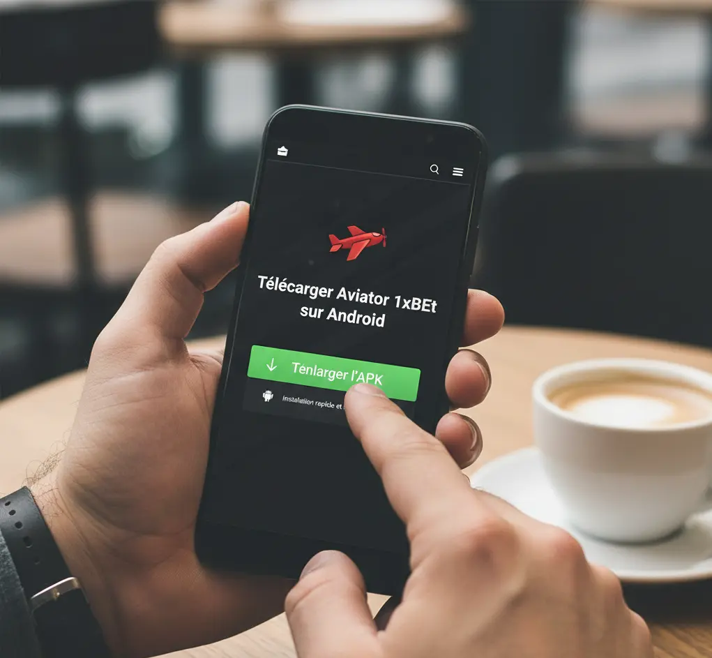 installer aviator 1xbet sur Android